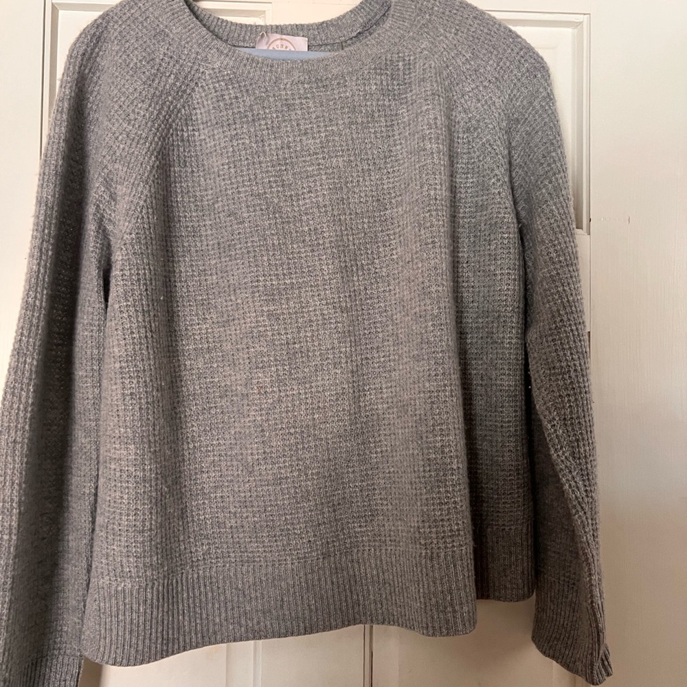 Gray Women's Cashmere Sweater